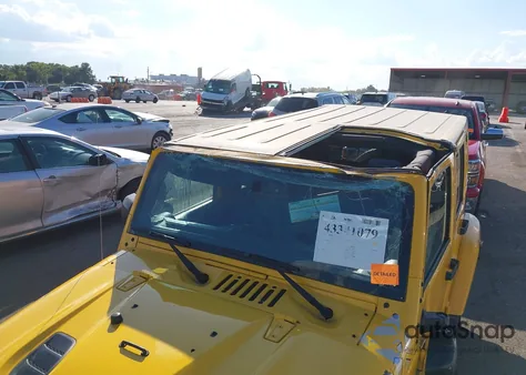 2015 Jeep Wrangler Unlimited Wrangler X из США, поврежденный, VIN 1C4BJWEG0FL628453